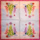 195 Christmas Flowers - 3-ply (red) - Ihr